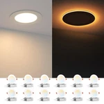 9W 4INCH Led Panel 6CCT Ultra-thin Ceiling Downlight Dimmable Home Decor. Fixed Price $253.98.