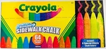 *1-BOX* Crayola Washable Sidewalk Chalks Different Colors Nontoxic 51-2064. Fixed Price $34.99.