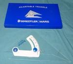 Staedtler Mars Inch Adjustable Arithmetic Triangle 964 50-8 Drafting Tool. Fixed Price $17.80.