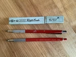 2 Vtg Koh-i-noor 5611 Drafting Clutch Holders, 7 Alvin Hb Drawing Leads. Fixed Price $28.00.