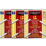 3 Pack Sargent Art 66-2012 White Dustless Chalk 12-COUNT Each Box. Fixed Price $6.99.