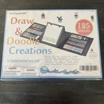 Drawing Coloring Summer Activity Set Sunnyglade 185 Piece Double Sided Trifold. Fixed Price $25.00.