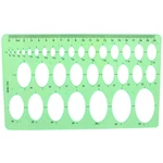 1PCS 20CM Drafting Template,oval Line Drawing Ruler,oval Tracing D.... Fixed Price $10.46.
