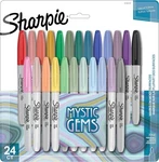 Sharpie Permanent Markers Fine Point Featuring Mystic Gem Tip, Multi. Fixed Price $32.99.