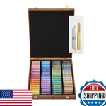 Mungyo Gallery Artists Soft Oil Pastels Wood Set Assorted COLORSMOPV-72W. Fixed Price $97.18.