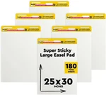 New 6 Pack 3M Post-it Easel Pads 25"X30" White Self-stick 559 Vad Free Shipping. Fixed Price $60.94.