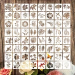 Flower Stencils For Painting, 64PCS 3 Inch Crafts Rock .... Fixed Price $16.45.