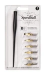 Speedball B-series Lettering Pen Set Count (pack Of 1), Black And Metallic. Fixed Price $34.05.