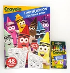 Crayola Limited Edition Retired Colors Coloring Book & 8PACK Matching Crayons. Fixed Price $13.99.