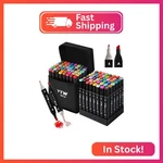 Ytw Alcohol Markers, 48 Colors Dual Tip Art Drawing Coloring. Fixed Price $18.31.