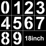18 Inch Large Number Stencils Reusable Plastic Digital Templates For Cake Add.... Fixed Price $26.37.