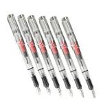 Funomocya 6PCS Calligraphy Fountain Pen, Duckbilled Design, Ink Absorbing.. Fixed Price $21.07.