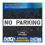 Prostore Pavement Marking Stencils - 10 Inch No Parking X. Fixed Price $112.79.
