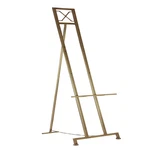 Deco 79 Metal Geometric Display Easel Adjustable 3 Tier Floor Standing. Fixed Price $121.72.