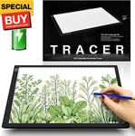 Rechargeable A4 Light Drawing Board, Lithium Battery Powered Pad, Adjustab. Fixed Price $58.78.