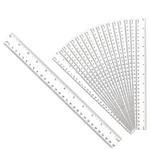 30PCS Clear Plastic Rulers 12 Inch, With Inches And Metric For School C.... Fixed Price $15.75.