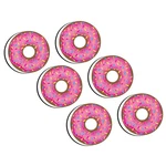 Ashley Productions Magnetic Whiteboard Erasers Donutfetti Pack Of ASH09991-6. Fixed Price $57.09.
