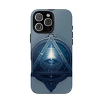 Ink - Case For Iphone/galaxy/pixel Blue Triangle All Seeing Eye. Fixed Price $49.99.
