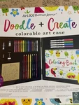 101 Budding Artist 33 Doodle Create Colorable Case Pieces. Fixed Price $13.00.