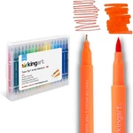Dual Tip Brush Markers Set, Artist Fine And Colored Pens, For. Fixed Price $32.85.
