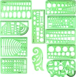 11PCS Geometric Drawings Templates, Drafting Stencils Measuring Tools, Betybedy. Fixed Price $26.99.