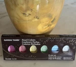 Kuretake (MC20PC-6V)GANSAI Tambi "pearl Colors" Set /water Based Pigment. Fixed Price $21.99.