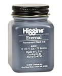 Higgins Black Eternal Ink, 2.5 Oz Bottle (44041). Fixed Price $12.09.