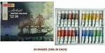 Camel Artist Water Color Tubes -24 Shades (5ML Each) Non-toxic Smooth Colour. Fixed Price $18.99.
