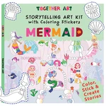 Together Art Mermaid Your Own Storytelling Sticker Kit Coloring. Fixed Price $30.89.