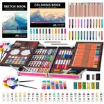 Art Supplies Set With Case Painting Coloring Drawing Pink 139 Pack Kinspory. Fixed Price $48.94.