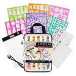 Fashion Design Light Up Sketch & Tracing Pad, Includes Holographic Carrying C.... Fixed Price $37.45.