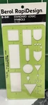 Berol Rapidesign #R-541 Standard Logic Symbols Drafting Tool Sealed. Fixed Price $9.95.