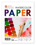 Watercolor Paper. Semi-smooth. 67 Lb. Multi-media. Loose Sheet Pack. (8.5" X .... Fixed Price $44.53.