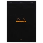 Rhodia NO18 A4 Black Stapled Pad 80 Detachable Microperforated Sheets Plain P.... Fixed Price $19.09.