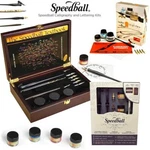 New! Speedball Calligraphy & Lettering Pens Inks Textbook Art Craft Set Kits. Fixed Price $71.43.