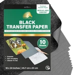 Graphite Transfer Paper, 18" 24" - 10 Sheets Black Waxed Carbon For. Fixed Price $27.95.