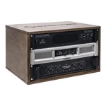 Sound Town Diy 6U Studio Rack W/ Baltic Birch Plywood Weathered Brown (SDRK-Y6B). Fixed Price $147.89.