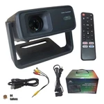 Am P2 Portable Smart Projector With Wifi + Bluetooth & Tv Os. Fixed Price $140.59.