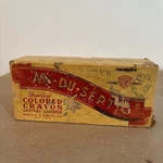 Dustless Colored Crayon Chalk An-du-septic 6124 By Binney And Smith Vintage. Fixed Price $12.30.