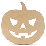12" Jack Lantern Cutout, 1/8" Thick Pumpkin Halloween Craft Woodpeckers. Fixed Price $22.64.