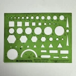 Archer General Purpose Inking Template No 276-181. Fixed Price $11.50.