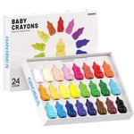 Ysnysn 24 Colors Toddler Crayons Non-toxic Unbreakable Easy Hold. Fixed Price $41.36.
