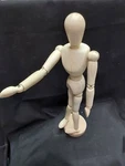 Hsomid Flexible Moveable Wooden Artists 12 Inches For Sketching Manikin. Fixed Price $14.95.