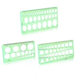 3PCS Circle Template Plastic Stencils, Geometric F. Fixed Price $11.79.