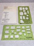Lot Of Templates Berol Rapidesign Flow Chart R-54A & Pickett Adps Symbols 1216. Fixed Price $9.99.