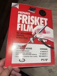 (6) Grafix Frisket Film For Airbrushing Stencils Retouch Extra Tack .001 Matte. Fixed Price $20.00.