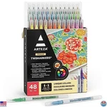 Dual Brush Markers Set Of 48 Fine & Tips, Water-based Ink. Fixed Price $51.73.