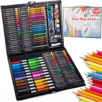 168PCS Mega Art Set For Kids Adults Drawing Colouring Painting Kit Carry Case. Fixed Price $21.65.