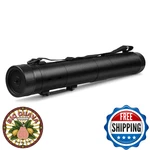 Flexzion Expandable Waterproof Plastic Poster Art Document Tube With Strap. Fixed Price $53.82.