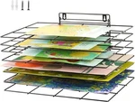 Lzttyee Art Drying Rack For Classroom Paint Small 8 Shelves. Fixed Price $39.35.